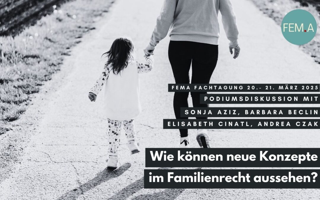 Podiumsdiskussion: Wie können neue Konzepte im Familienrecht aussehen?